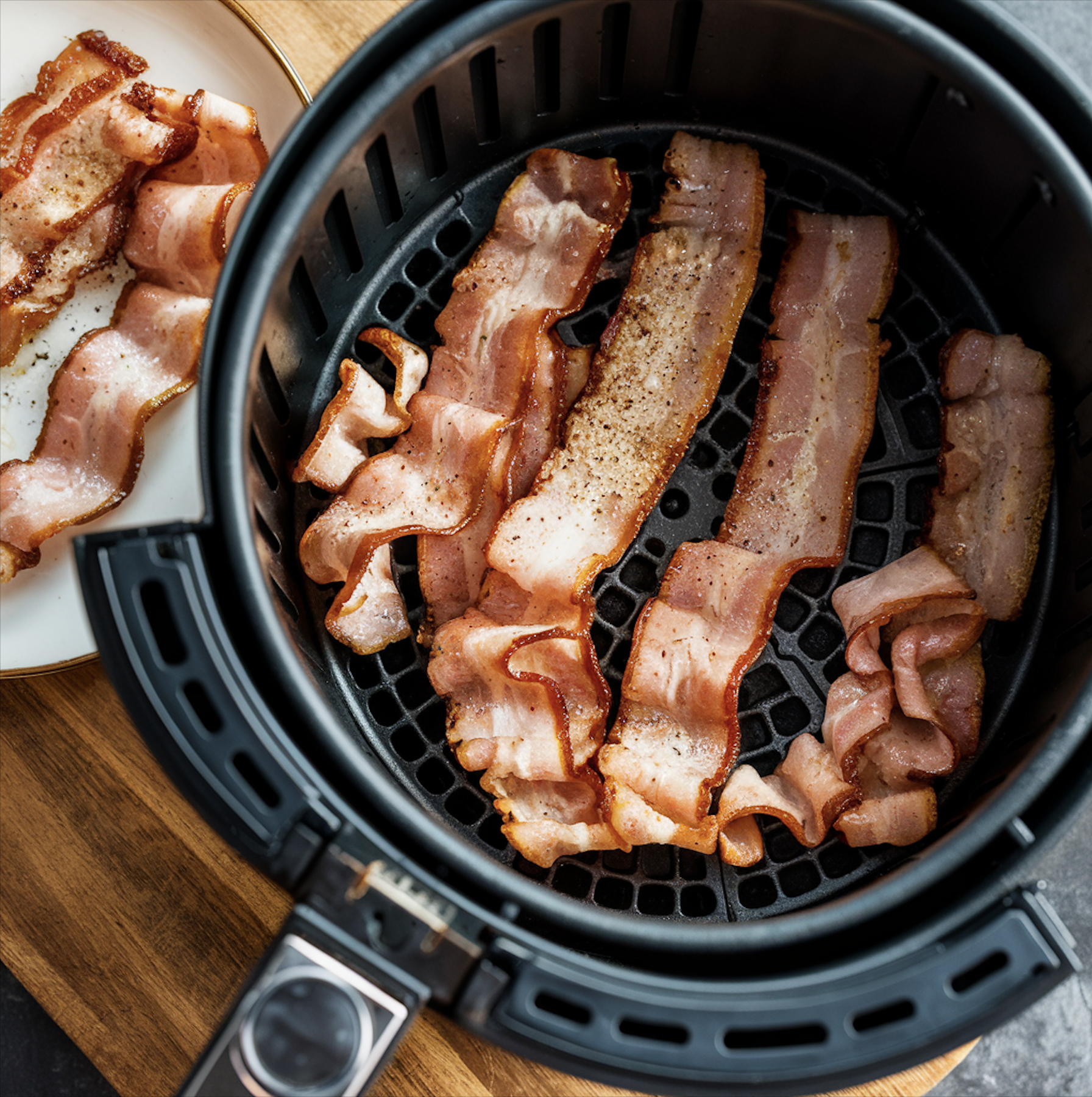 Air Fryer Turkey Bacon