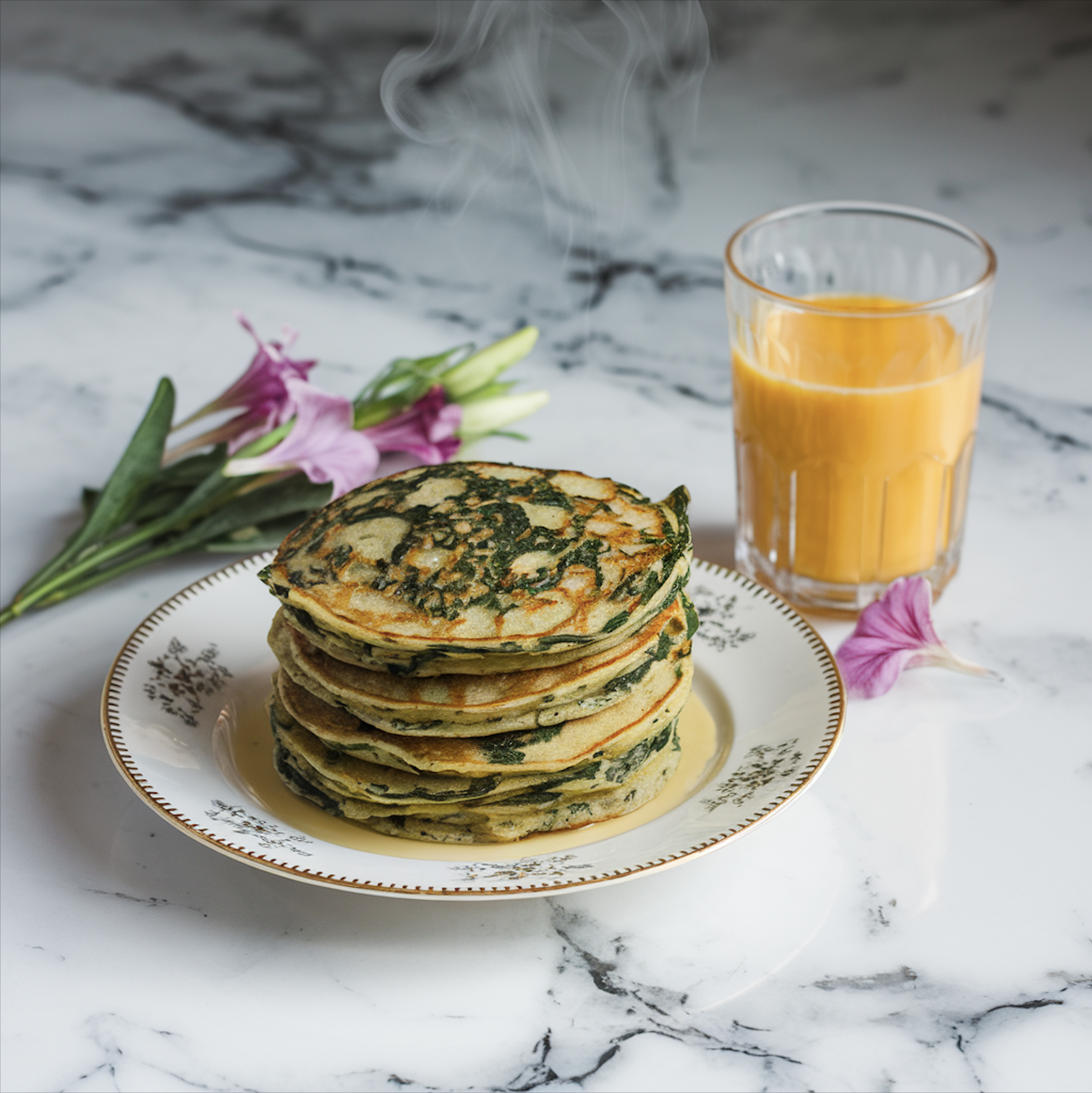 spinach pancakes recipe