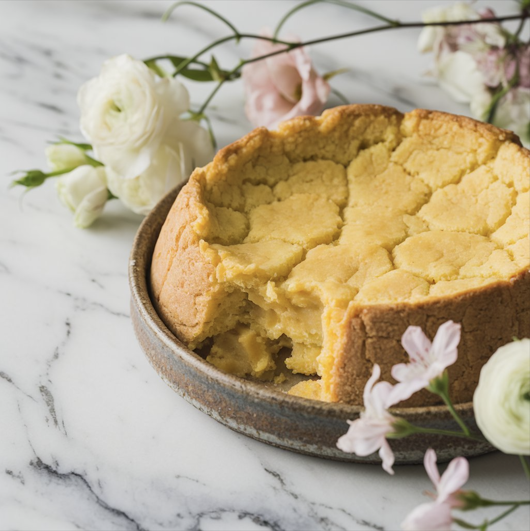 corn bread pudding