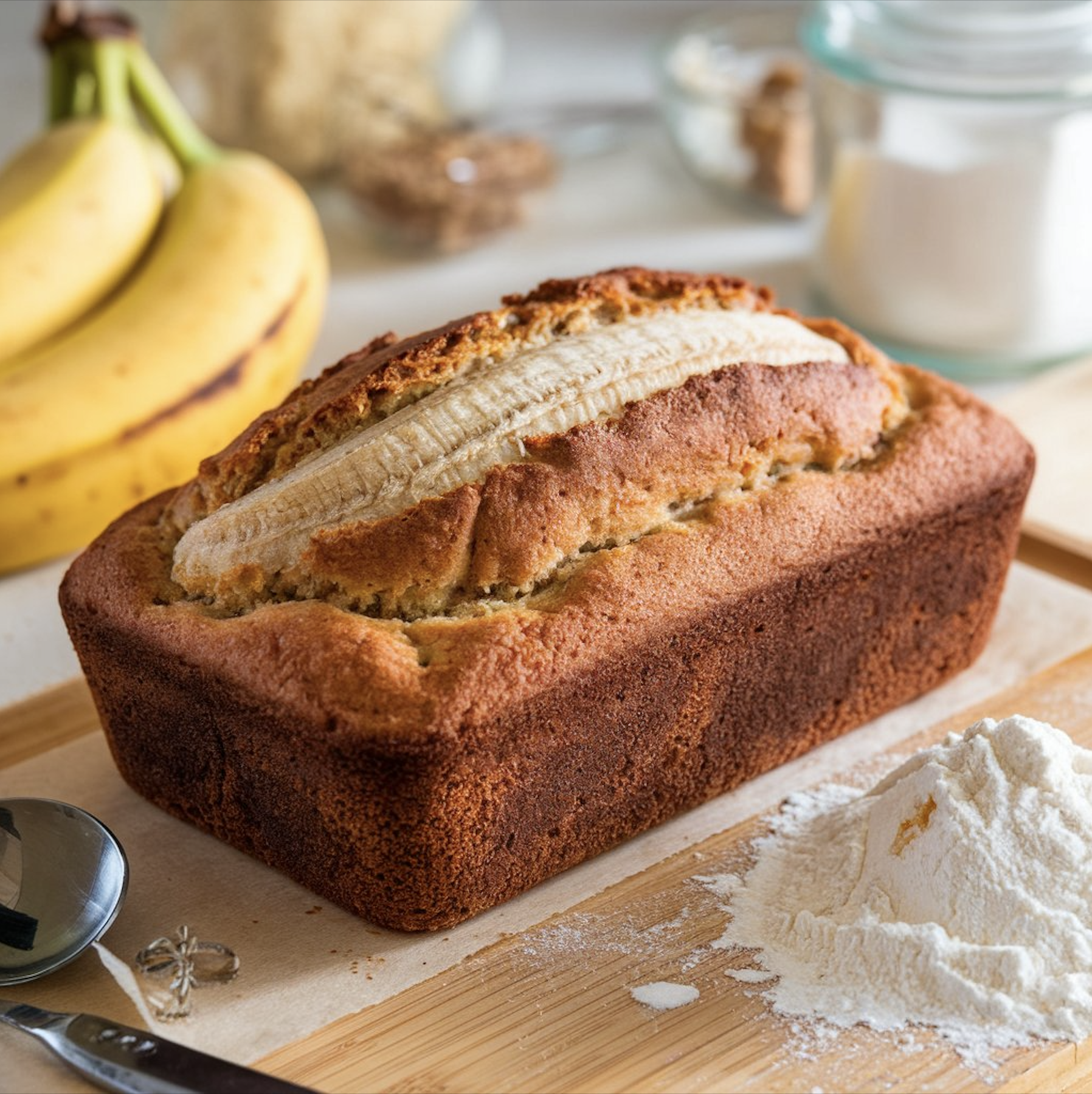 Banana Bread Recipe with Cake Mix