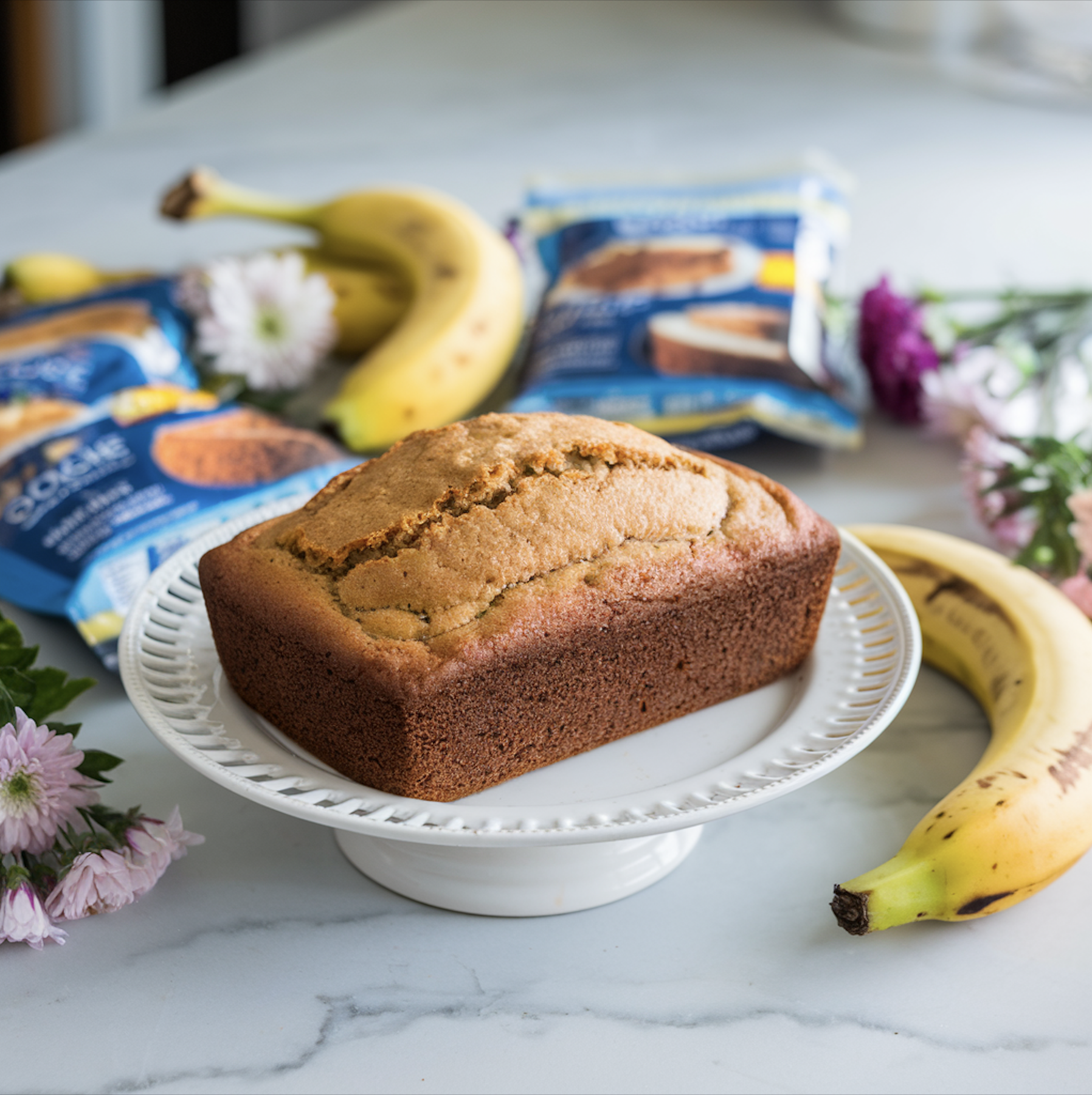 Banana Bread Recipe with Cake Mix